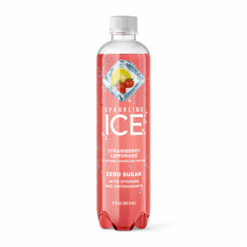 Sparkling Ice Water Strawberry Lemonade 17 Fl Oz