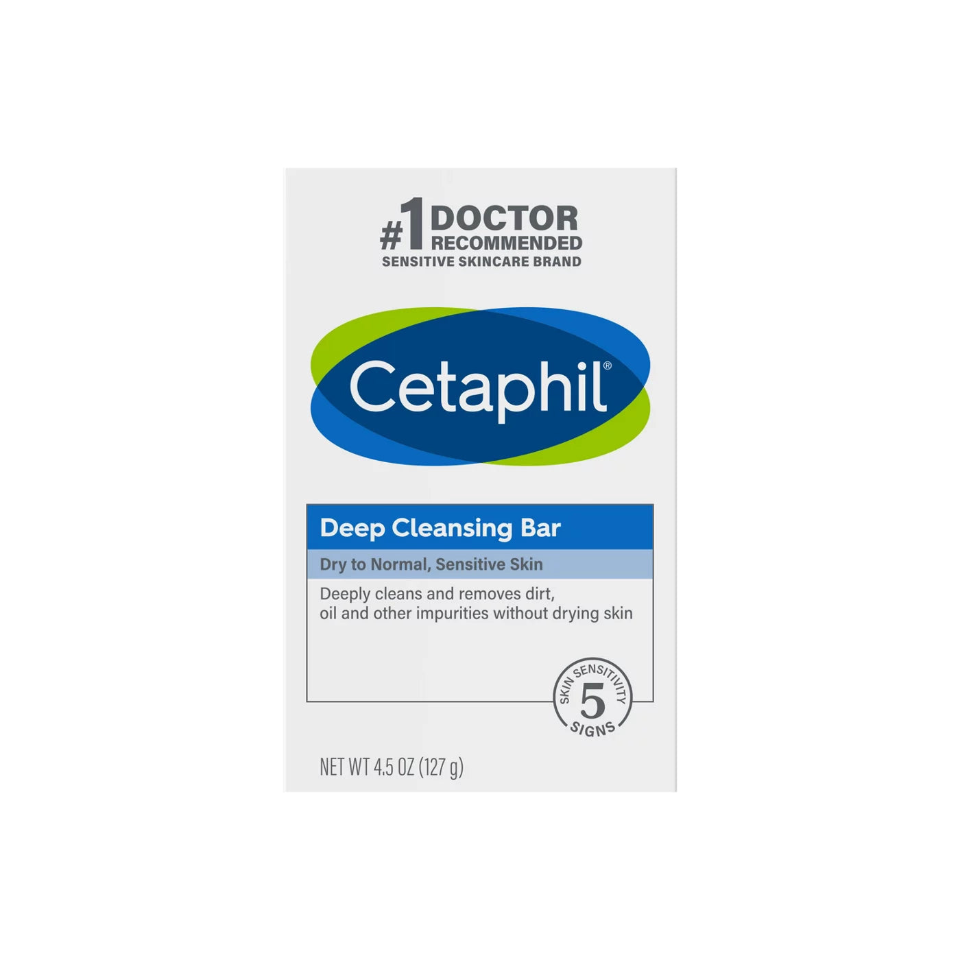 CETAPHIL DEEP CLEANSING BAR 4.5 OZ