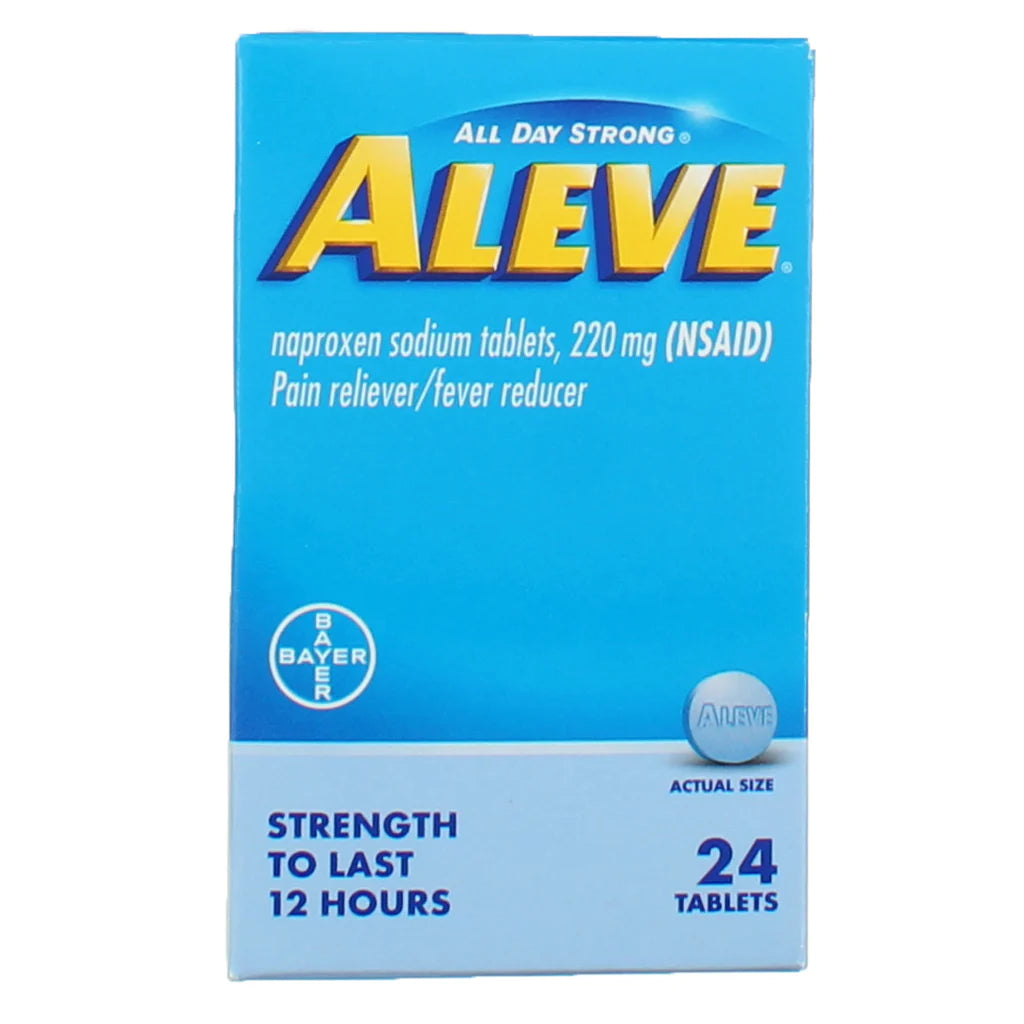 ALEVE 220MG TABLET 24CT