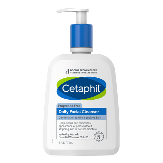 CETAPHIL DAILY FACIAL CLEANSER LOT 16OZ