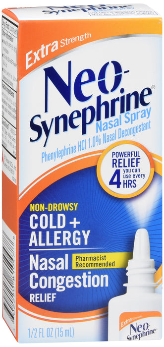 NEO-SYNEPHRINE COLD & SINUS ES SPY 0.5OZ