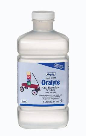 ORALYTE UNFLAVORED SOL 1000 ML