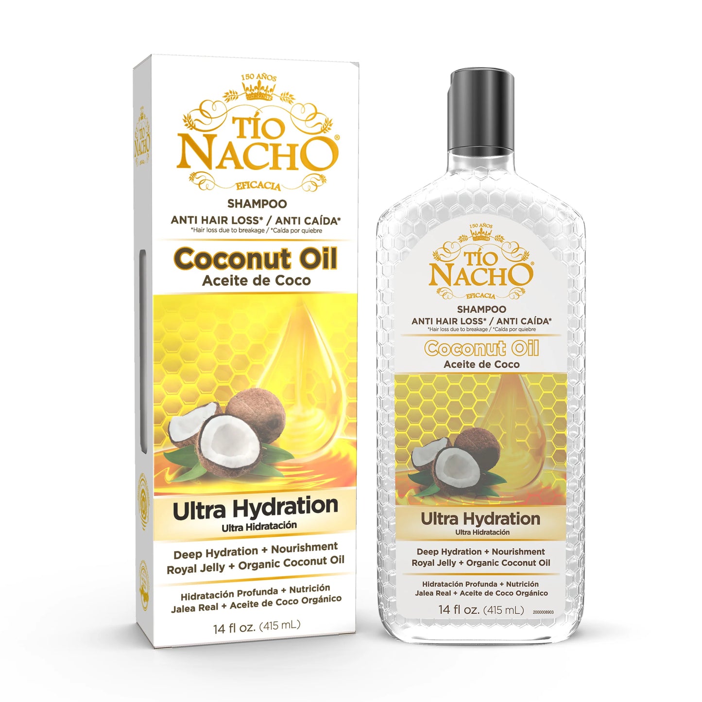 Tio Nacho Acondicionador Coconut Oil. Ultra Hyd. 14 Oz