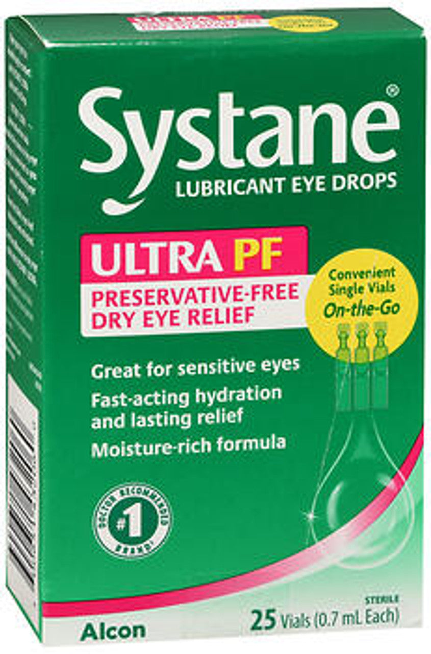 SYSTANE ULTRA PF LUBRICANT EYE DROP 25CT