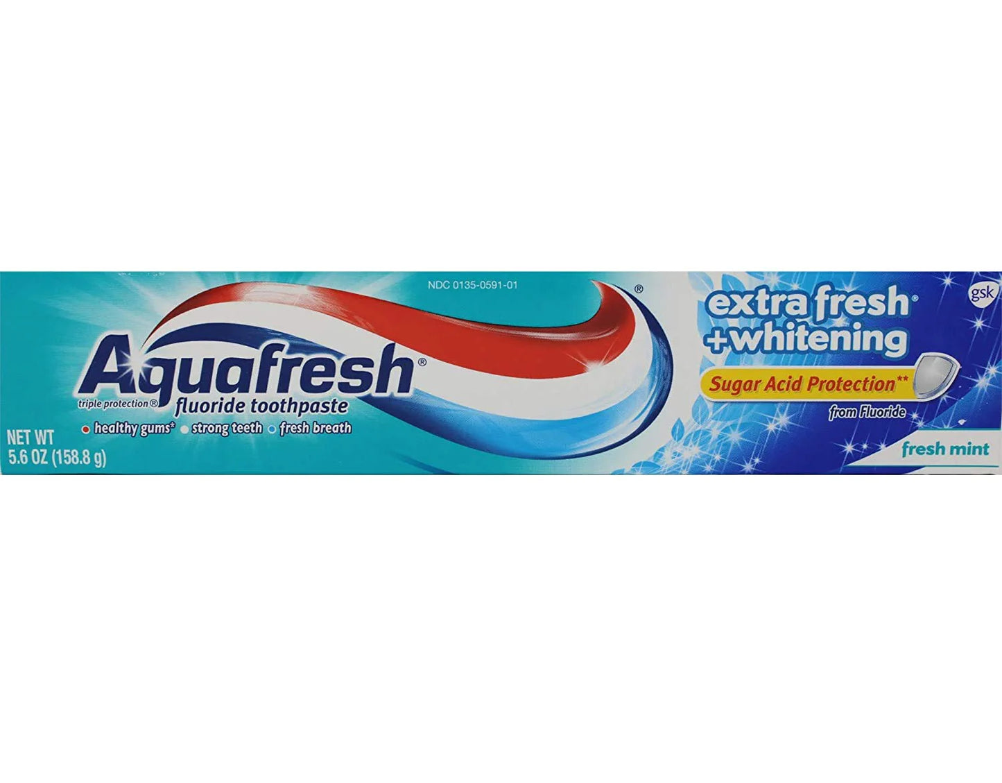 Aquafresh Extra Fresh+Whitening Fresh Mint 5.6 Fl Oz