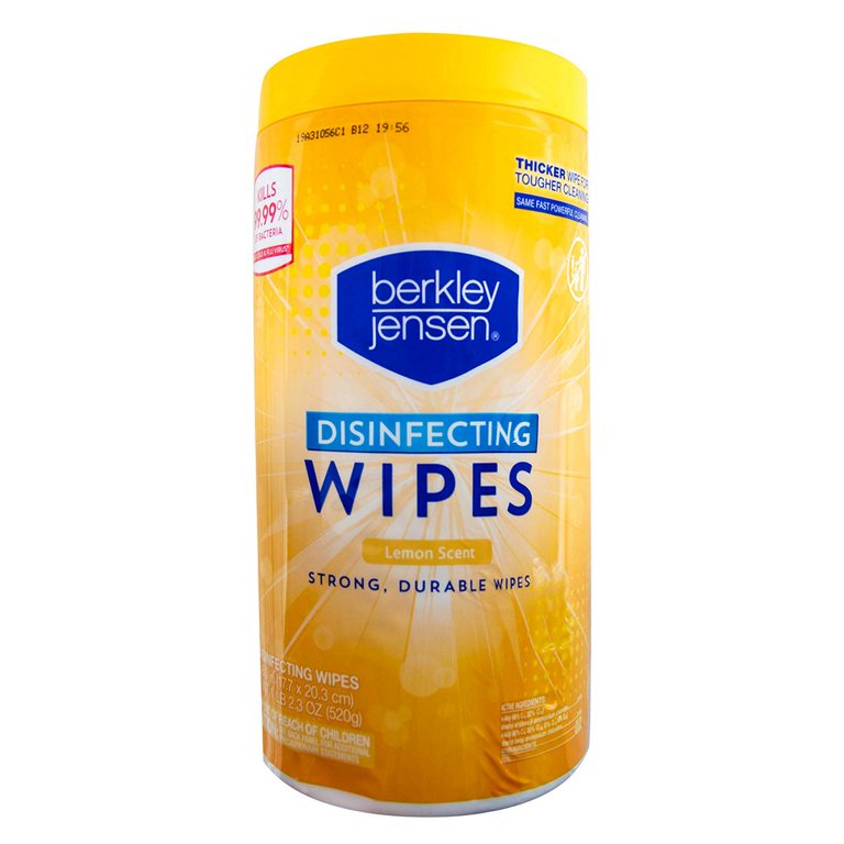 Berkley Jensen 80 Disinfecting Wipes. 1.53 Oz