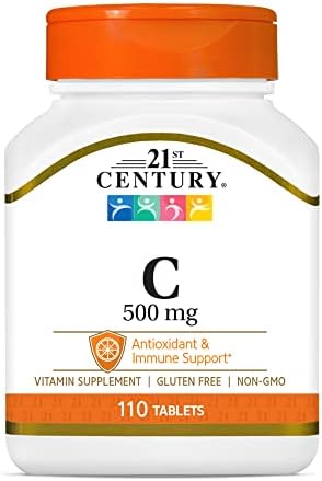 21ST CENTURY VITAMIN C 500MG TABLET 110CT