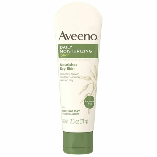 AVEENO LOTION DAILY MOISTURIZING TUBE 2.5OZ