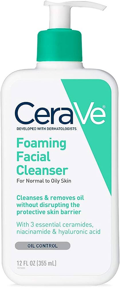 CERAVE FOAMING FACIAL CLEANSER LIQ 12OZ