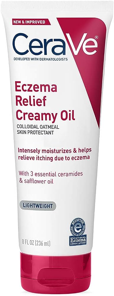 Cera Ve Eczema Relief Creamy Oil. 8 Oz