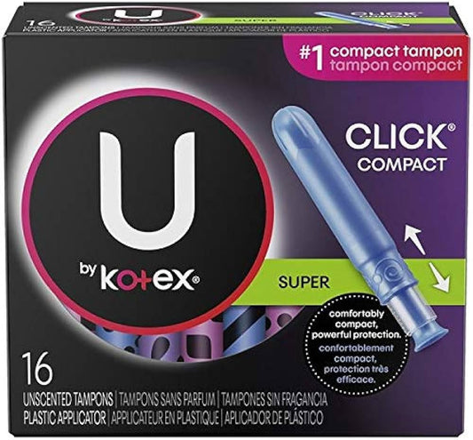 U BY KOTEX SUPER PREM TAMPONS REG 16CT