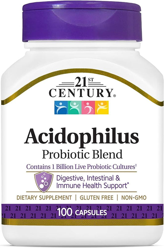 Acidophilus. Probiotic Blend 100 Capsules