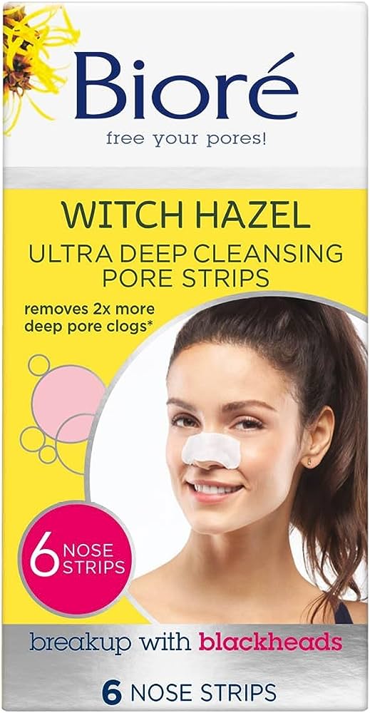 Biore With Hazel. Ultra Deep Cleansing Pore Strips 6