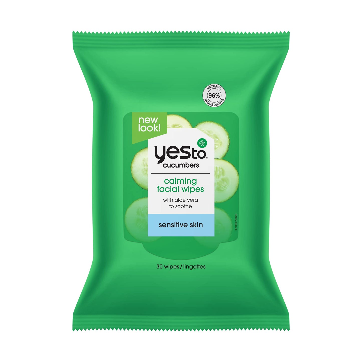 YES TO FACIAL WIPES CUCUMBER 30CT