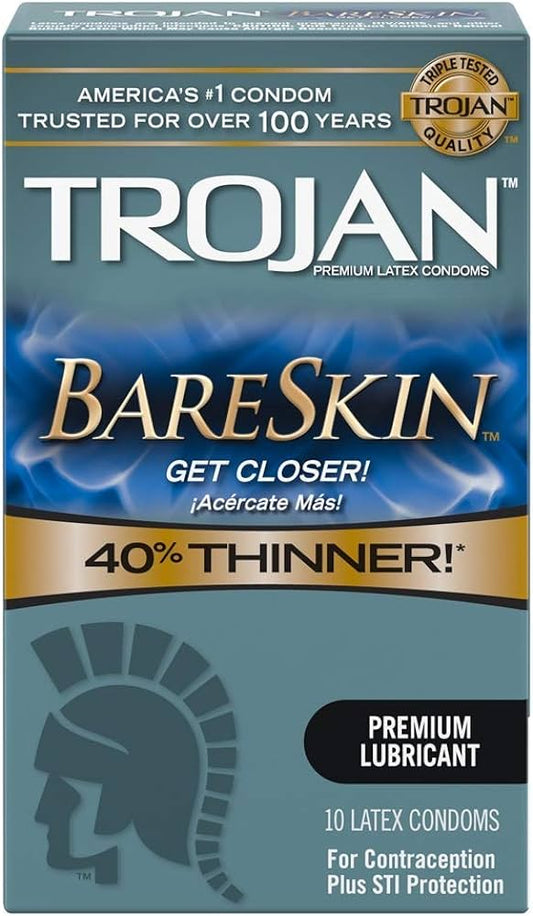 TROJAN BARESKIN CONDOM 10CT