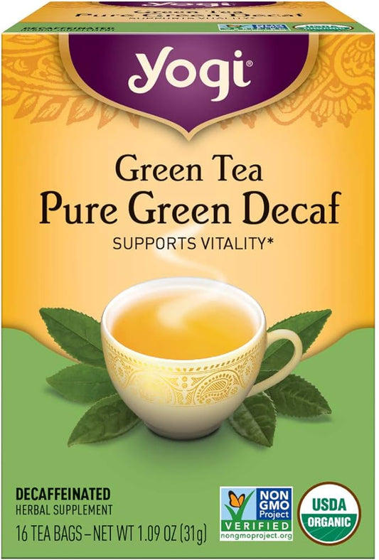 Yogi Pure Green Decaf. 1.09 Oz