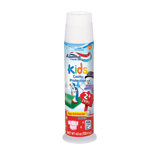 Aquafresh Kids Bubble Mint 4.6 Fl Oz