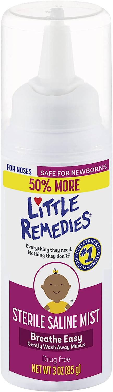 LITTLE NOSES BABY SALINE SPRAY 3OZ