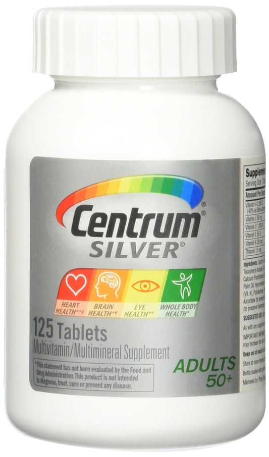 CENTRUM SILVER TABLET 125CT