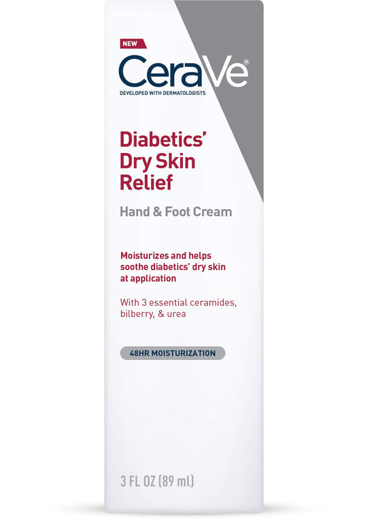 Cera Ve Diabetics Dry Skin Relief. 3 Oz