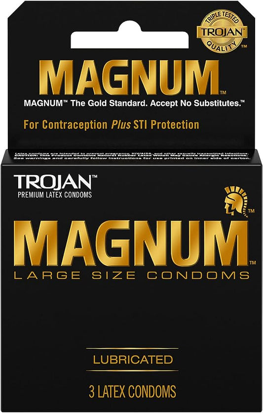 TROJAN MAGNUM CONDOM 3CT