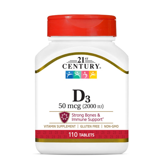 VIT D3 2000IU TABLET 110CT 21CENT