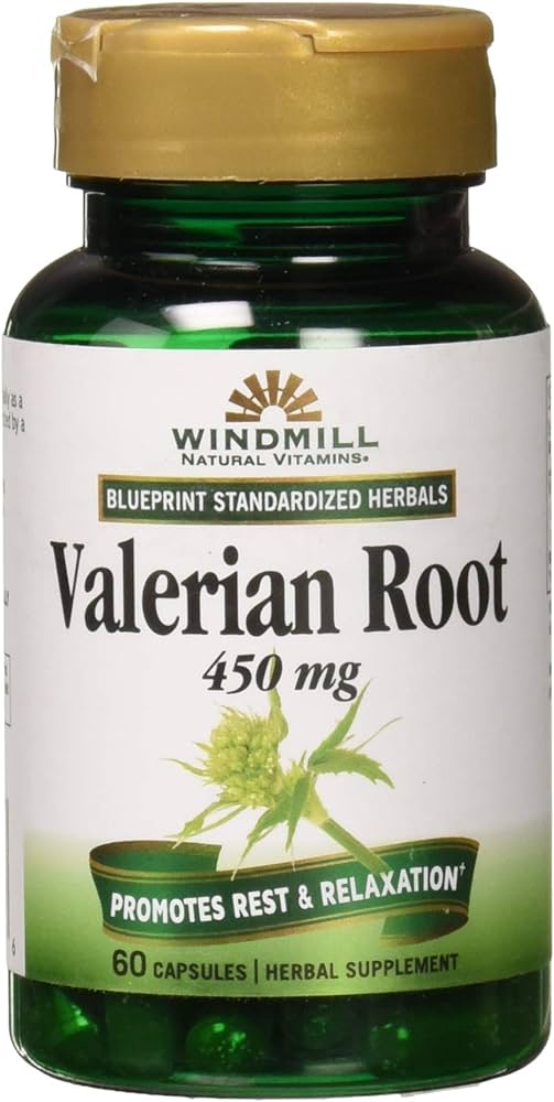 WINDMILL VALERIAN ROOT 450MG CAPSULE 60CT