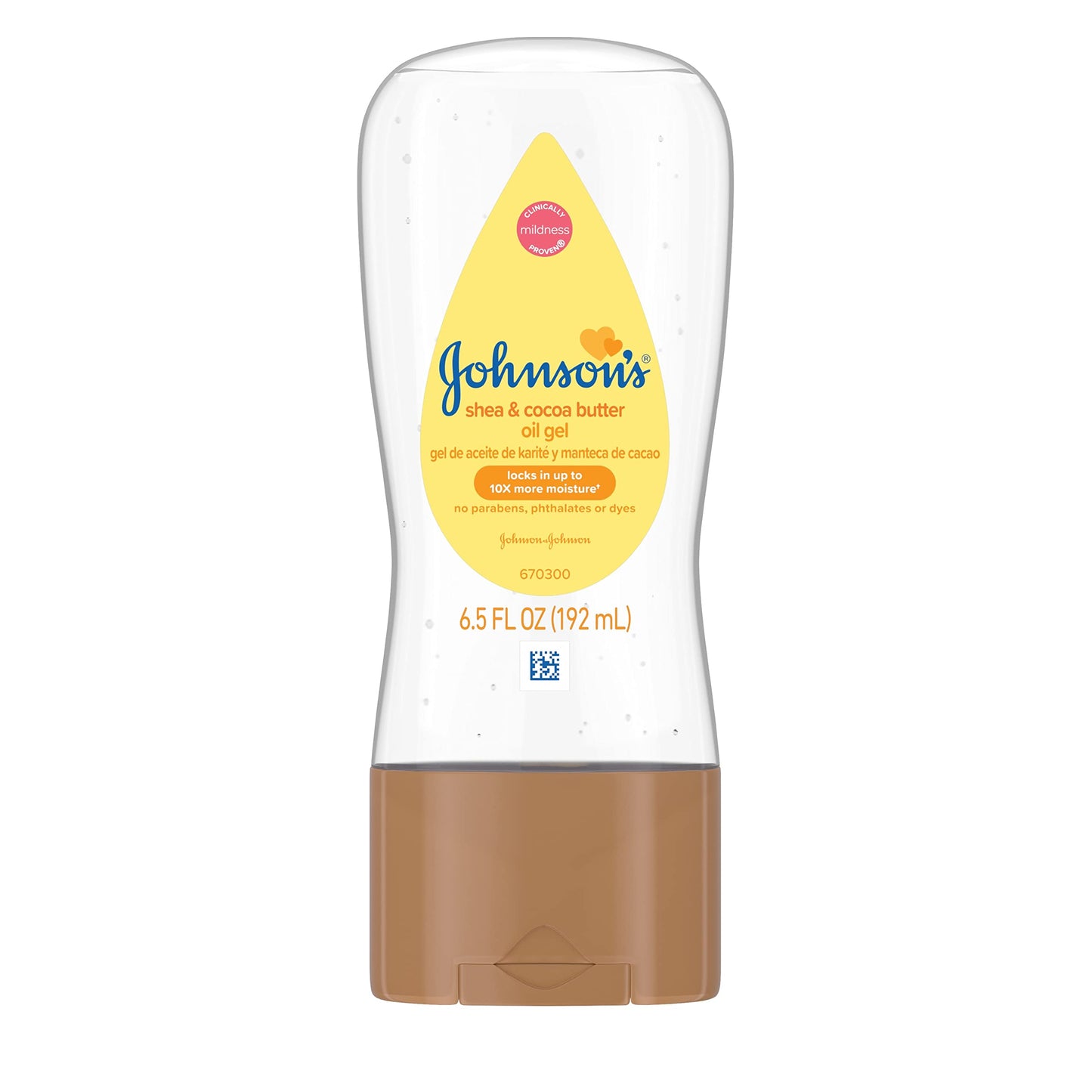 JOHNSONS BABY OIL GEL SHEA/COCOA 6.5OZ