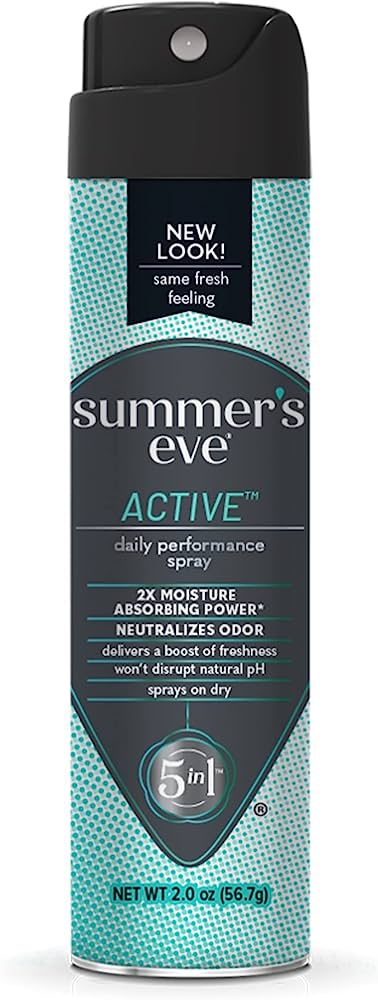 Summer's Eve Active Spray. 2 Fl Oz