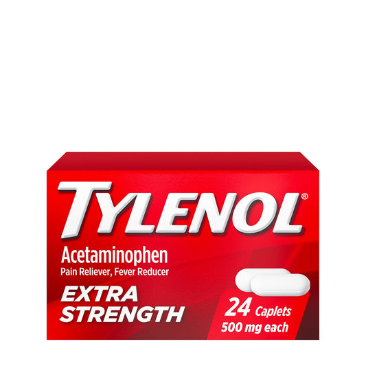 TYLENOL E/S 500MG TABLET 24CT