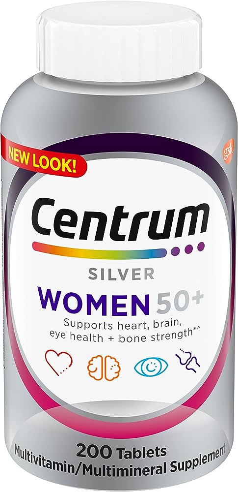 CENTRUM SILVER WOMEN 50+ TAB 200CT