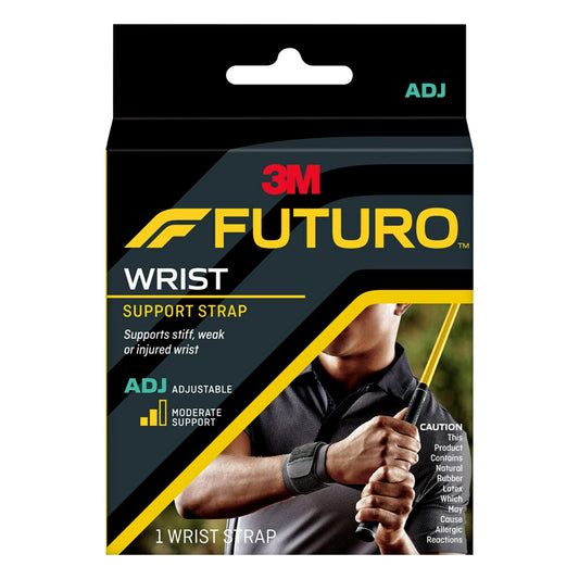 FUTURO WRIST SUPPORT WRAP ADJ BLACK