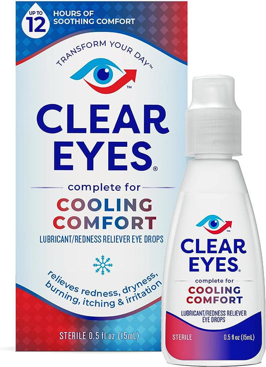 CLEAR EYES COOL COMFORT REDNESS 0.5OZ