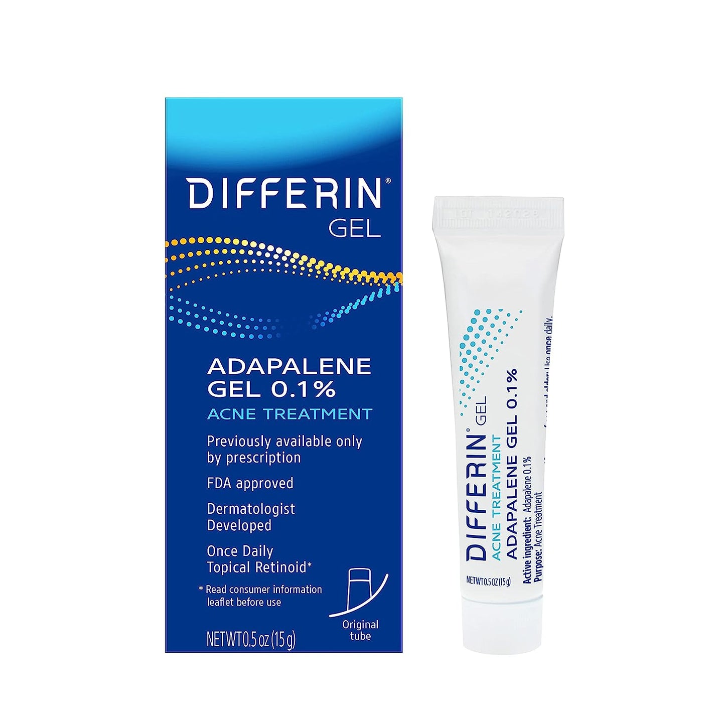 DIFFERIN ACNE TREATMENT GEL 0.5OZ