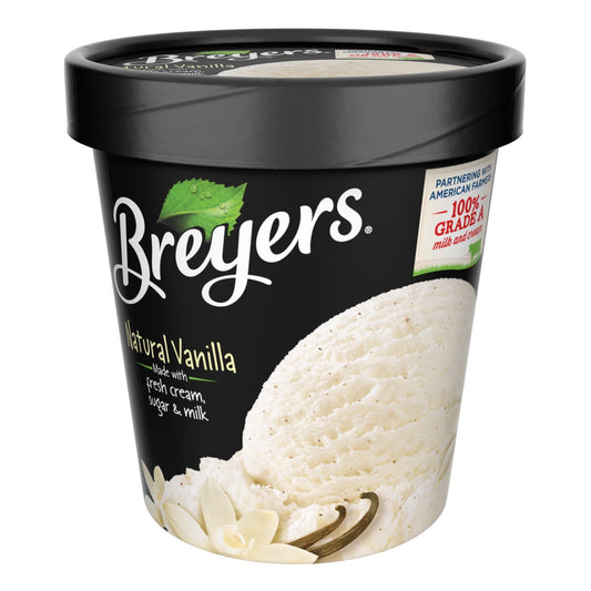 Breyers Natural  Vanilla 1 Pint