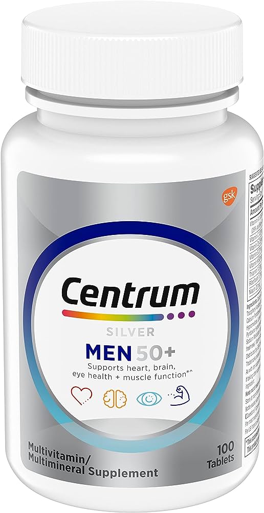 CENTRUM SILVER MEN 50+ TAB 100CT