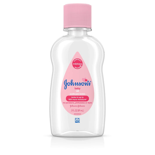 JOHNSONS BABY OIL 3OZ