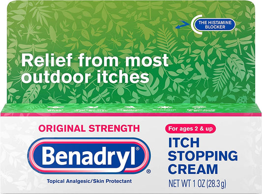 BENADRYL ITCH STOP CREAM 1OZ