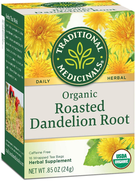 Traditional Medicinals Roasted Dandelion Root 0.85 Oz