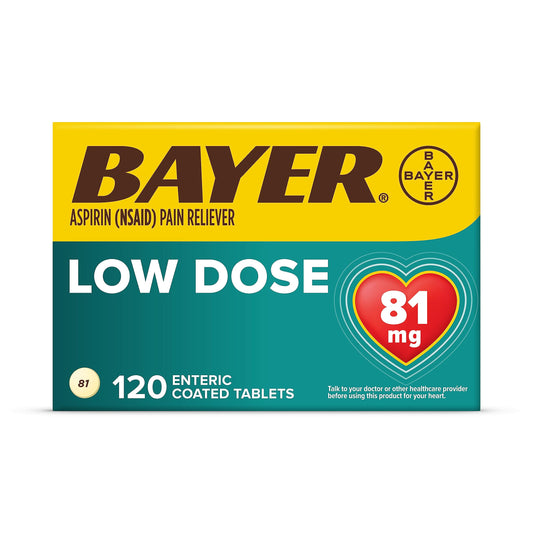 BAYER ASPIRIN LO-DOSE REGIMEN TABLET 120 CT

 