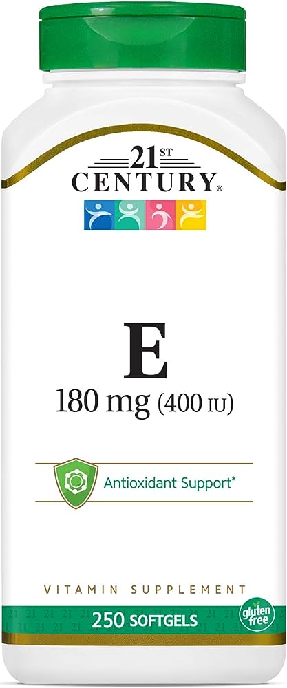 21 St Century E 180 Mg 250 Softgels