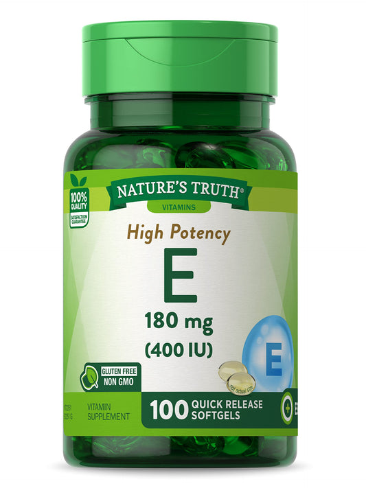 VIT E 400IU SGC 100CT NAT TRUTH