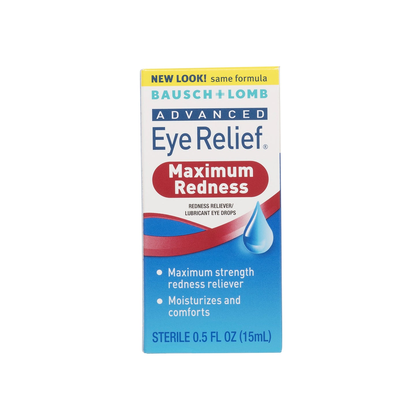 BAUSCH+LOMB ADVANCED EYE RELIEF DROPS MAXIMUM RED...