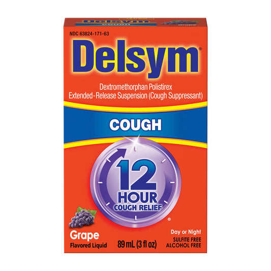 DELSYM 12 HOUR COUGH GRAPE 3 OZ