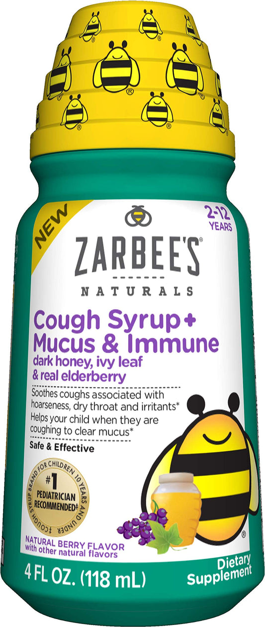 ZARBEES CHILDRENS MUCUS RELIEF GRAPE 4OZ