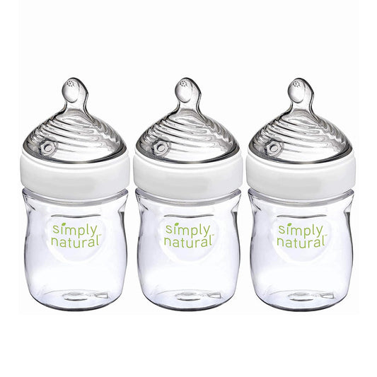 Nuk Simply Natural baby 3 Bottles 50z / 150 Ml