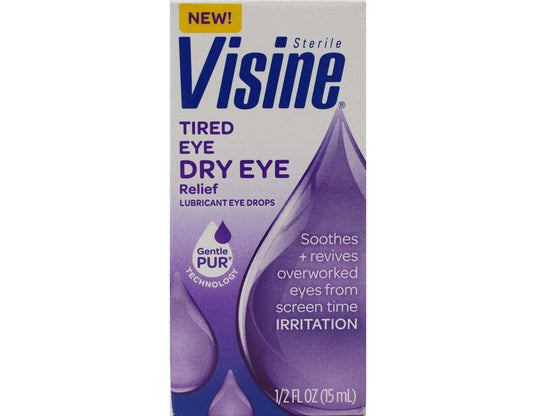 VISINE TIRED DRY EYE DROP 0.5OZ