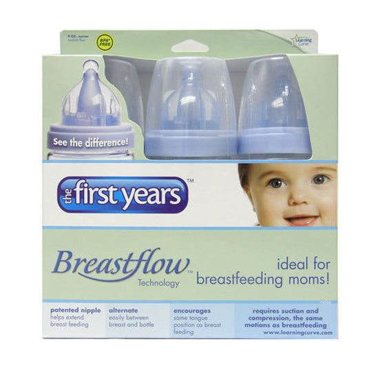 The First Years. Breast Flow 9 Oz Bottle