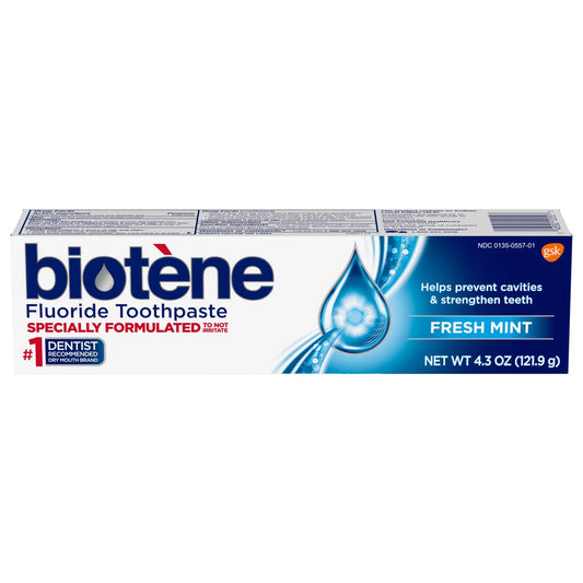 BIOTENE FLUORIDE FRESH MINT T/P 4.3OZ