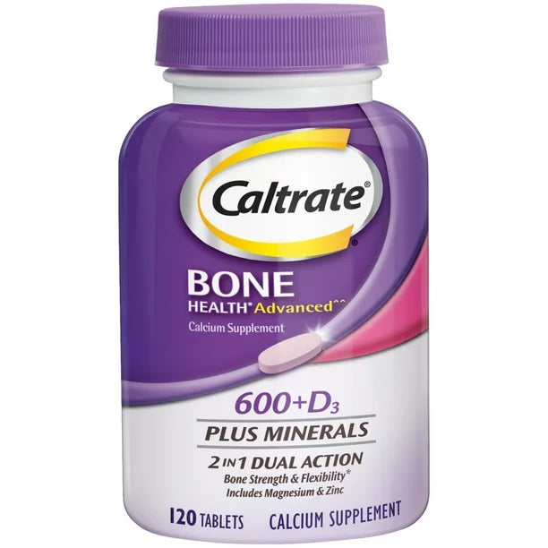 CALTRATE 600-D PLUS MINERAL TABLET 120CT